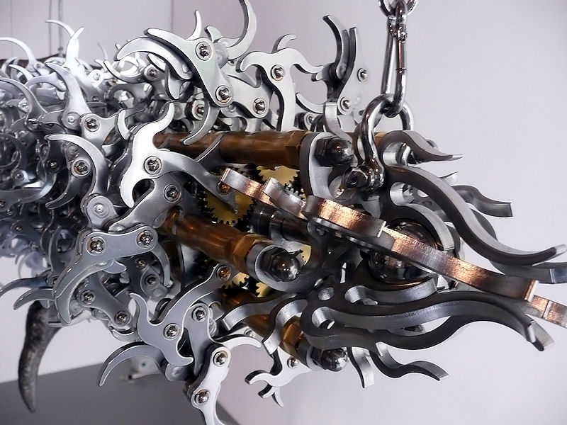 Illustration for article titled Anima Machines Robotic Art is Freakishly Organic